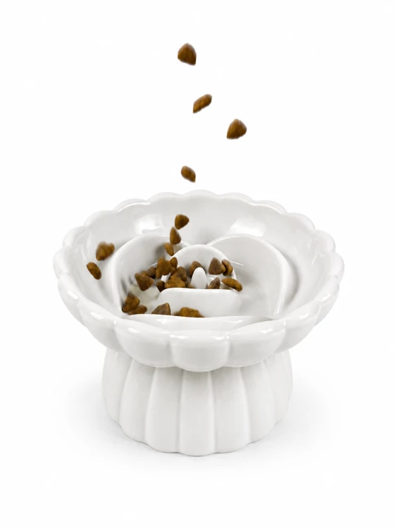 miska-calm-flower-dla-psa-i-kota-biała-white-2.png